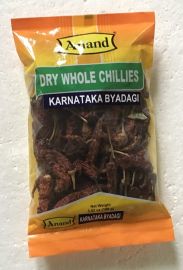 Dry Whole Chilli Karnataka Byadagi (Anand) - 100 GM