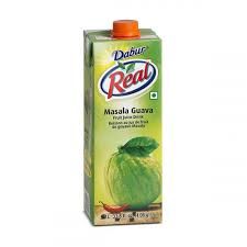 Real Masala Guava Fruit Nectar Juice (Dabur) - 1 LTR