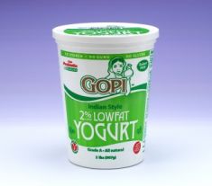 Gopi 2% LowFat Yogurt (Gopi)  - 2 LB