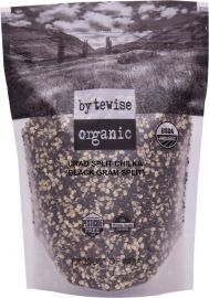 Organic Black Urad Split with Skin Dal (Bytewise) - 3.5 LB