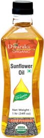 Organic Sunflower Oil (Dwaraka) - 1 LTR