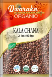 Organic Kala Chana (Dwaraka) - 2 LB