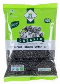 Urad Black Whole Organic (24 Mantra) - 4 LB 
