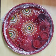 Pooja Thali (Plate)  - 1 Piece