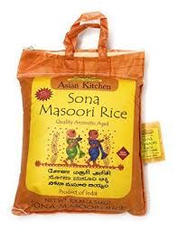Sona Masoori Rice (Asian Kitchen) - 20 LB