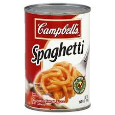 Spaghetti in Tomato Sauce with Cheese (Campbell's) - 403 GM