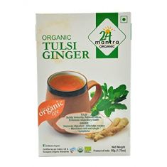Tulsi Ginger Tea  Organic (24Mantra) - 1 LB