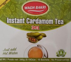 Cardamom Instant Tea Premix 3in1 (Wagh Bakri) - 10 Sachets