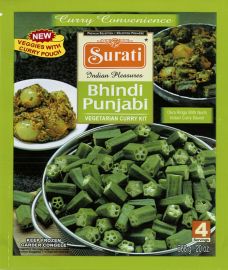 Frozen Meal Kit- Bhindi Punjabi (Surati) - 568 GM